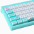 Hyekit PBT Keycaps 140 Keys Childlike Keycaps Dye-Sublimation Cute Keycaps XDA Profile for Cherry Gateron MX Switches Mechanical Keyboards