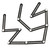 ACGrade Multi-Angle Measuring Ruler, Multi-Angle Measuring Ruler 12 Side Hole Positioning Aluminum Alloy Multi-Angle Measuring Ruler Template Tool Multi-Angle Measuring Ruler Drilling Locator