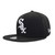 New Era 9Fifty MLB Chicago White Sox Basic Black/White Snapback Hat 11591069 One Size