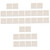 TEHAUX 3pcs 10 Transparent Portable Memo Notes Sticky Notepads Mini Silicone Notes Pads Writable Note Labels Labeling Stickers Writing Note Simple Pet Office