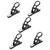 Balacoo 5pcs Magnifying Glass Nail Clippers Stainless Steel Fingernail Magnifier Fingernail Clippers for Men Nail Trimmer Clippers for Senior Nail Advanced Elder Stainless Steel