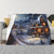 Christmas Village Ultra Soft Micro Fleece Blanket Warm Throw Blanket for Couch Lightweight Blanket Luxury Bed Blankets for Sofa Chair Bedroom Living Room