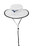 Mizuno Tour Sun Hat, White/Navy, Large