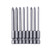 Adapter Drill Bits,Driver Bits Set, Screwdriver Bits 8pcs 75mm Long Magnetic Head Cross Hex Alloy Steel Screwdriver Bits Set