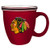 NHL Chicago Blackhawks Sculpted Bistro Mug, 15-ounce