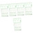 TEHAUX 15 Pcs Geometric Measurement Drawing Template Ruler Drawing Template Rulers Mathematics Drawing Template Drafting Stencils Geometric Stencils DIY Template Tool Student Oval Plastic