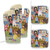 Bob's Happy Family Oven Mitts and Pot Holders Set Heat Resistant Oven Gloves with Pothholder for Baking, Cooking