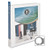 Business Source 09953 View Binder, w/ 2 Inside Pockets, 1" Capacity, White