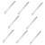 DOITOOL 8 Pcs Stainless Steel Scale Geometry Measuring Tool Multiuse Tool Woodworking Angle Ruler Protractor Angle Level Precision Ruler Measuring Ruler Aluminum Student Drawing Ruler