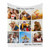 Custom Blanket for Daddy Fathers Day Blankets with Photos for Dad Father Personalized Birthday Gifts Picture Blanket Customized Blankets with Photos Collage Blanket Gifts for Dad Fathers day