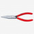 Knipex 30-21-140 5.5" Long Nose Pliers (half-round jaws) - Plastic Grip