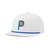 PUMA GOLF Men's Standard Pollination Rope Hat, Bright White-Navy Blazer, One Size