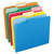 Pendaflex 15213Asst Color File Folders, 1/3 Cut, Letter Size, Assorted, 100/Box