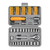 57 Pieces Hexagonal Socket T10 T30 T40 Screwdriver Bits Small 1/4 Metric Sockets Bits Set Hand Tools