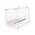 Parliky Caged Bird Feeder Bird Feed Container Auto Feeder Birdfeeder Pet Bird Feeder Automatic Feeder Birdhouses for Outdoors Suction Bird Feeder Window Bird Feeder Parrot Glass Window