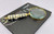 4" Brass Magnifying Glass 10x Magnification Magnifier Handheld Magnifier for Science, Reading Book, Inspection