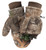 ScentLok Fleece Winter Camo Pop Top Camo Hunting Gloves (Realtree Edge, Medium)