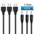 3Pack 6FT 5V DC Power cord USB to 3.5mm x 1.35mm Barrel Jack Adapter Connector Charging Cable Plug