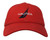 Nautica Men Adjustable Logo Hat Cap (US, Alpha, One Size, Nautical Red)
