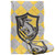 Harry Potter Hufflepuff Plaid Sigil Silky Touch Super Soft Throw Blanket 36" x 58",Hufflepuff Plaid Sigil
