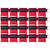 50 PCS CPR Face Shield Keychain Keying CPR Face Shields for First Aid Rescue or AED Training