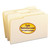 Smead 15334 File Folders 1/3 Cut Assorted Reinforced Top Tab Legal Manila 100/Box