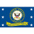 FindingKing United States Navy Served With Pride Flag with Grommets 3ft x 5ft