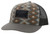 HOOEY Doc Adjustable Mesh Back Trucker Hat with Logo Patch (Cream/Grey)