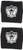 Pro Specialties Group NFL Oakland Raiders Wristbands, Black, One Size