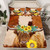 Highland Cow Fitted Sheet Twin Size,Brown Cow Fur Print Bedding Set 2Pcs for Kids Girls Boys Adult Room Decor,Sunflower Botanical Bed Sheet Rustic Farm Animals Deep Packet Sheet,1 Pillowcase