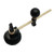 Rannb 30cm/ 11.8" Adjustable Compasses Type Glass Circle Circular Cutter with Suction Cup