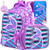 AGSDON 3PCS Backpack for Girls, 16" Little Kids Mermaid Sequin Preschool Bookbag, Elementary School Backpacks and Lunch Box