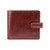 Visconti Tuscany 42 Secure RFID Blocking Genuine Leather Wallet Tan