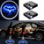 MIVISO 2 Piece Wireless Car Door Led Welcome Laser Projector Batman Logo Light Ghost Shadow Light Lamp Logos