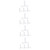 NOLITOY 16 Pcs Medal Display Stand Picture Easel Stand Display Plate Holder Kitchen Plate Rack Record Stand Plate Easel Stands Book Holder Stand Plastic Dish Rack White Photo Frame