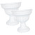 Abaodam 2pcs Flowerpot Urn Flower Pot Balcony Flower Pots Urn Plant Pot Wedding Planter Antique Urn Planter Classic Traditional Urn Column Statue Stand Seedling Pot Plastic Desktop White