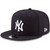 New Era MLB 9FIFTY Basic Adjustable Snapback Hat Cap One Size Fits All (New York Yankees), Multicolor
