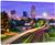 Designart PT10189-20-12 Winston Salem North Carolina-Cityscape Canvas print-20x12, 12" H x 20" W x 1" D 1P