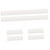 Ciieeo 50 Pcs Clear Memo Pad Writing Note Pads Sticky Message Note Bookish Items Reusable Memo Stickers Clear Memo Sticker Perspective Office The Pet Notebook White