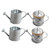 Happyyami 8 Pcs Tin Watering Can Farmhouse Jug Vase Planters for Indoor Plants Jug Vase Small Watering Can Tin Flower Planter Pots for Indoor Plants Iron Flowers Metal Flower