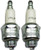 Champion J19LM-2pk Copper Plus Small Engine Spark Plug Stock # 861 (2 Pack)