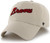 Atlanta Braves Script Logo Clean Up Adjustable Hat, Adult One Size Fits All (Atlanta Braves Natural Script Logo)