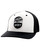 Hooey Men's Cheyenne Logo Patch Mesh Back Trucker Cap White L XL