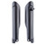 Acerbis Lower Fork Cover Set Black - Fits: KTM 250 XC-W (E-Start) 2016-2018