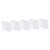 STOBOK 50 Pcs Transparent Triangular Ruler Graphing Ruler Engineering Ruler Transparent Ruler Architecture Ruler Math Ruler Pocket Ruler Plastic Drawing Ruler Measuring Tool Scale Student