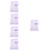MAGICLULU 5pcs Daily Note Planner Budget Book Planner Appointment Notebook Daily Appointment Book Students Notepad Planner Notepad Task Planner Schedule Notepad Desktop Paper Morandi Dating