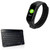 BoxWave Keyboard Compatible with Oppo Band - SlimKeys Bluetooth Keyboard, Portable Keyboard with Integrated Commands for Oppo Band - Jet Black