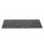 Foldable Keyboard, Keyboard Triple Fold Quiet Multiple Device Connection Portable for Tablet (Greyish Black)