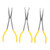 Angoily 11 45 Needle Nose Pliers Cutting Nose Pliers Needle Pliers Wire Cutter Pliers Precision Wire Plier Precision Needle Plier Wire Pliers Kit Multifunction Steel Flat Nose Pliers