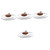 Didiseaon 4pcs Mini Tape Measure Retractable Ruler Sewing Tape Measure Tailor Cloth Ruler Fabric Tape Measure Tailor Cloth Measurement Double Sided Top Layer Cowhide Measuring Instrument